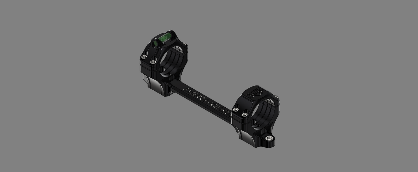 Exterra Precision Remington 700 Long action Scope Mount ISO View Front